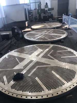 ASTM B432 Eşanjör Boru Levhası Gr16 Titanyum Çelik Levha Kaplama