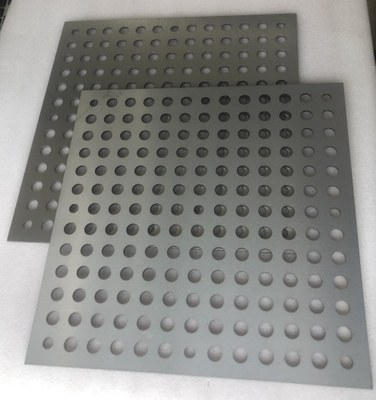 BV Cilalı Tungsten Plaka SGS Tungsten Karbür Parçaları Kumlama