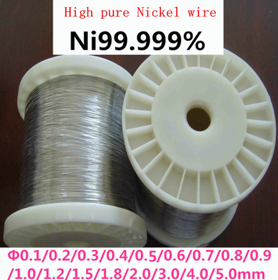 %99,6 Saf Nikel Tel Ni200 Ni201 0,25mm Nikel Mig Teli