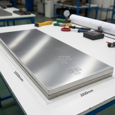 Width 100mm 3000mm Titanium Clad Plate ASTM B898 ASME SB898 Certified Metal Plate for Corrosion Resistance and Durability
