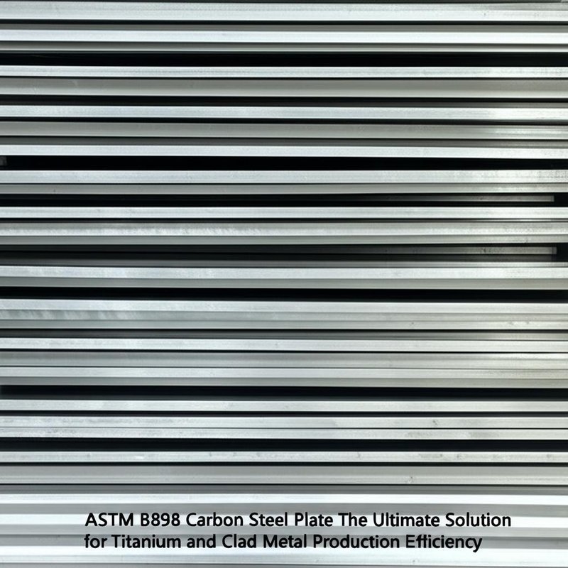 ASTM B898 Karbon Çelik Plakası Titanyum ve Kaplama Metal Üretim Verimliliği için Nihai Çözüm